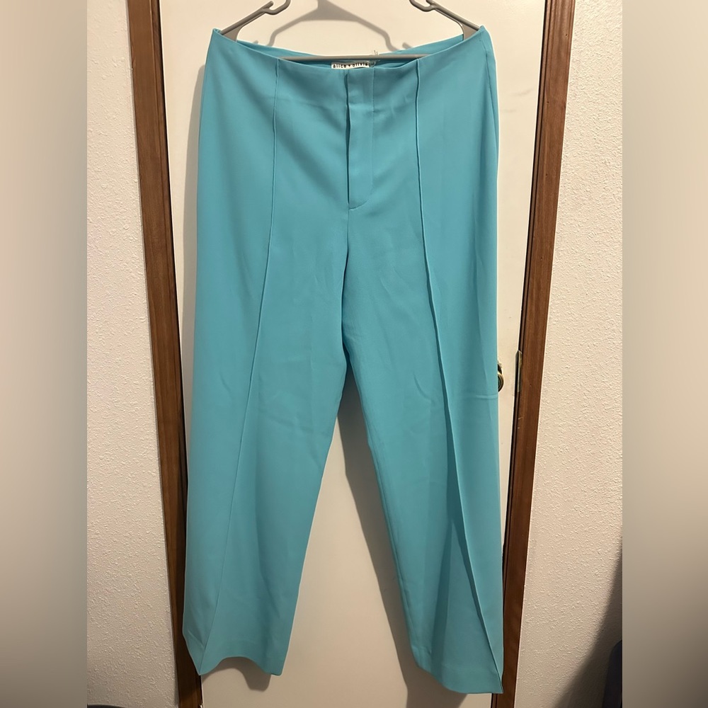 Alice + Olivia Turquoise Pants
